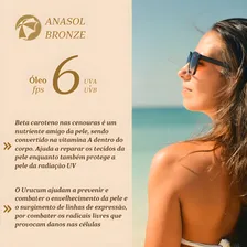 Óleo Bronzeador Fps 6 Anasol Spray Bronzeamento Rápido Foto mini 4