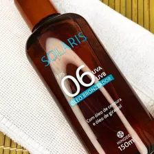 Óleo Bronzeador Fps 6 Uva E Uvb Solaris Hinode - 150ml Foto mini 3