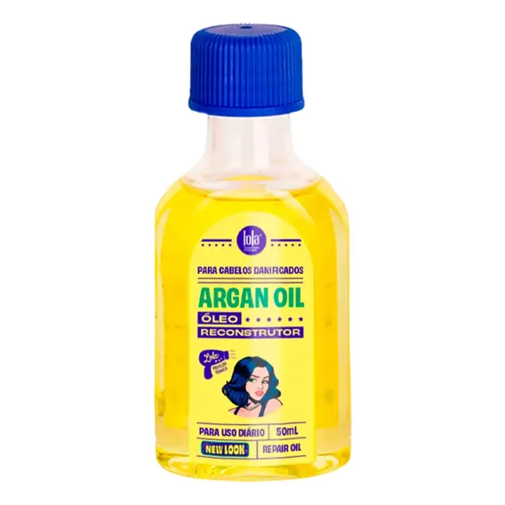 Óleo Capilar Argan Oil 50ml Lola From Rio Foto 1