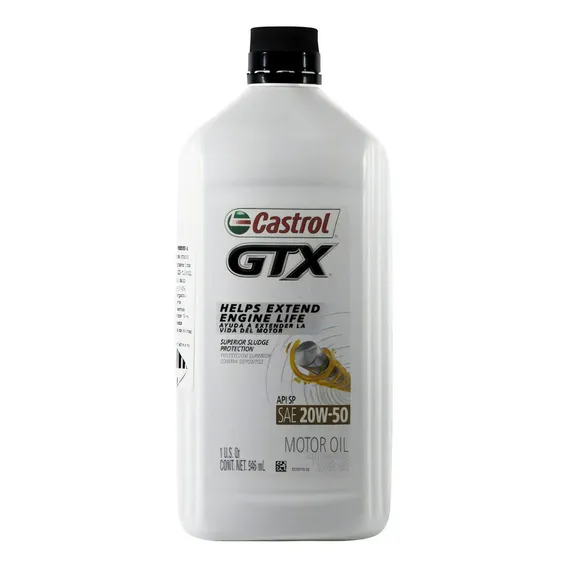 Óleo Castrol Gtx 20w50 litros Foto 1