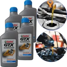 Oleo Castrol Gtx Ultraclean 15w40 Semissintético 4 litros Foto mini 2