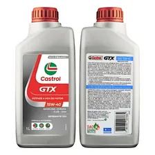 Oleo Castrol Gtx Ultraclean 15w40 Semissintético 4 litros Foto mini  2