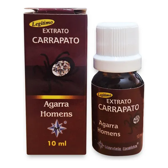 Óleo Corporal Extrato Carrapato (agarra Homem) Foto 1