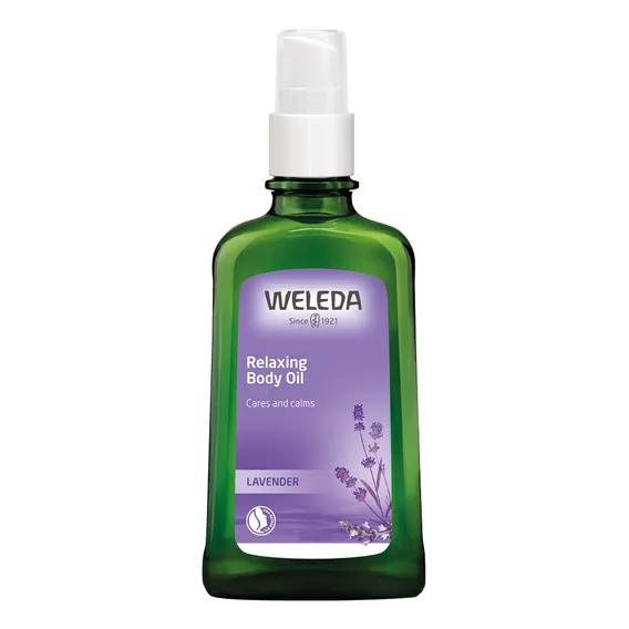 Óleo Corporal Relaxante Weleda Lavanda 100% Vegetal 100ml Foto 1