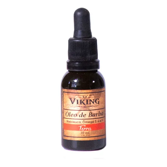 Óleo De Barba Terra 30ml - Viking Foto 1