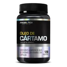 Óleo De Cártamo 1000mg 120 Cápsulas - Probiótica Sabor Sem sabor Foto mini  3
