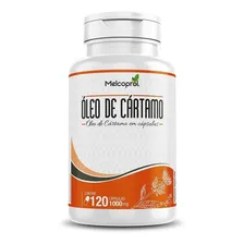 Oleo De Cartamo 1000mg 6x 120 Cápsulas Melcoprol Hoje! Sabor Sem Sabor Foto mini 2