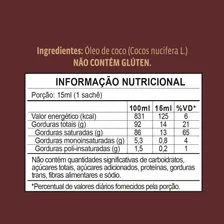 Óleo de Coco Extra Virgem Santo Óleo Sachê 15ml Foto mini 2