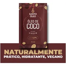 Óleo de Coco Extra Virgem Santo Óleo Sachê 15ml Foto mini 3