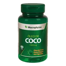 Óleo De Coco Softgel 1000mg 60cps Macrophytus Foto mini 1