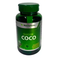 Óleo De Coco Softgel 1000mg 60cps Macrophytus Foto mini 4