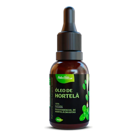 Óleo De Hortelã Pimenta 100% Puro - Óleo Essencial 30ml Foto 1