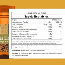 Oleo De Linhaça Cápsulas - Fonte De Ômega 3 P/ Coração - Oleo Linhaça - Pele E Cabelos Nutrição Natural - Óleo De Linhaça 1000mg - Mulher Relaxada (tpm/menopausa) - 100 Cápsulas Foto mini  2