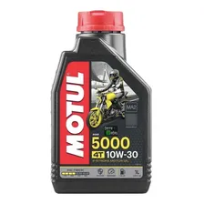 Óleo de motocicleta Motul 4t 5000 10w30 Hc Tech Avant Foto mini 1