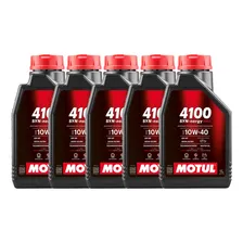 Óleo de motor Auto Motul 4100 10w40 Turbolight Sintético 5l Foto mini 2