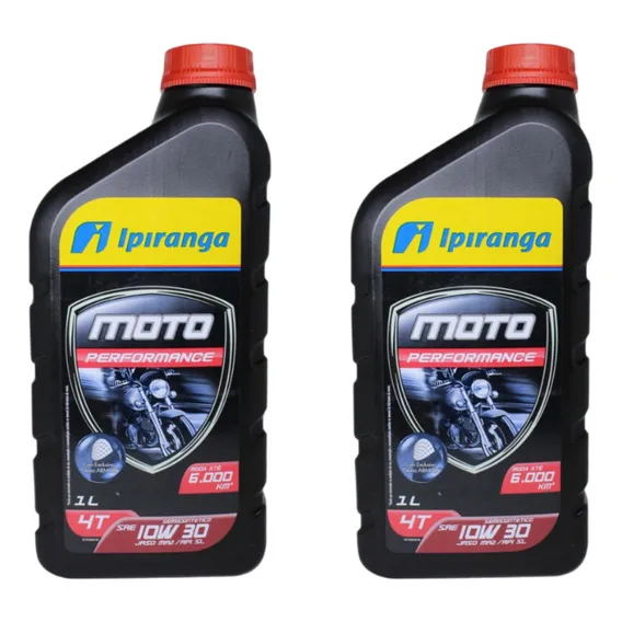 Óleo De Motor Ipiranga 10w30 4t Semissintético 2 Litros Foto 1