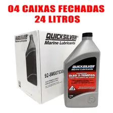 Óleo de motor Quicksilver 2 tempos TC-W3 2 Tempos para veículos náuticos de 24 unidades x 1L / 24L Foto mini 2