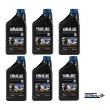 Óleo de motor Yamaha 2 tempos Yamalube 2 TC-W3 para veÃculos náuticos 1 kit de 6 unidades x 1L / 6L Foto mini 2