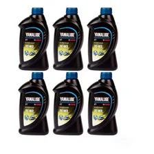 Óleo de motor Yamaha 2 tempos Yamalube 2 TC-W3 para veÃculos náuticos 1 kit de 6 unidades x 1L / 6L Foto mini 1