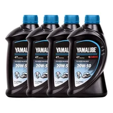 Óleo de motor Yamalube 4t 20W-50 para náutico 1 kit de 4 unidades x 1L / 4L Foto  mini 1