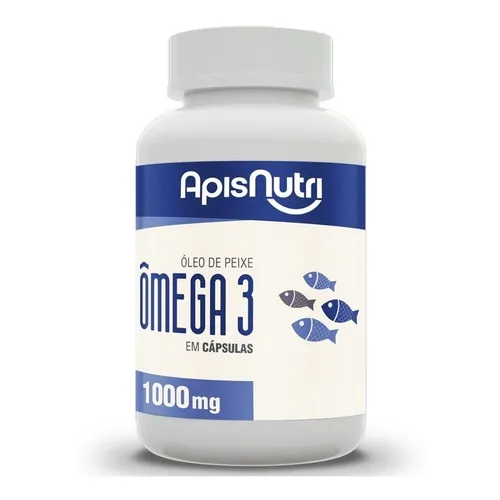 脫leo De Peixe (么mega 3) 240 Caps 1g - Apisnutri Foto 1