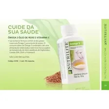 Óleo De Peixe Ômega 3 Nutrilite Saudáveis TriglicerÃdeos Foto mini 2