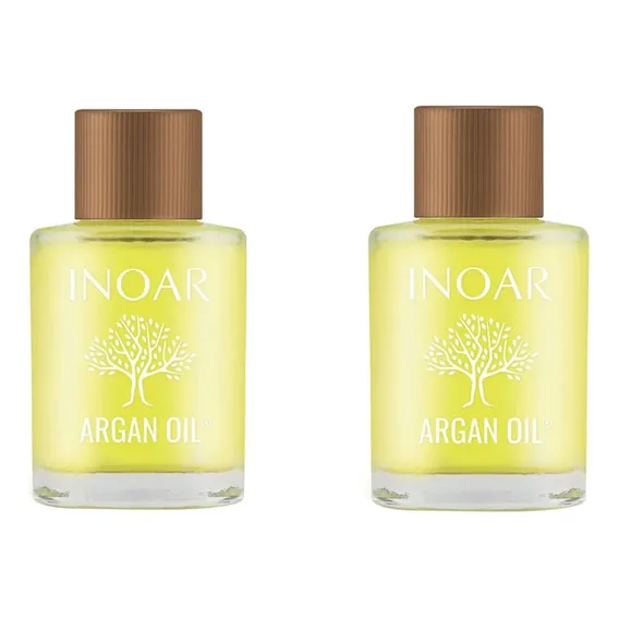 Óleo De Tratamento Argan Oil Inoar 7ml Com 2 Unidades Foto 1