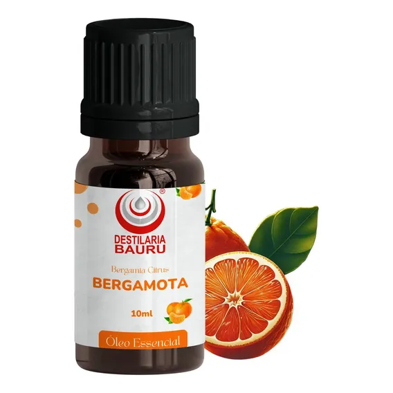 Óleo Essencial Bergamota Aromaterapia 100% Puro 10ml Foto 1
