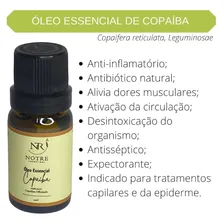 Óleo Essencial Copaíba 100% Puro Natural 10ml Aromaterapia Foto mini  3
