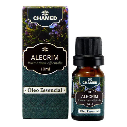 Óleo Essencial De Alecrim 10ml Chamed - Puro Foto 1
