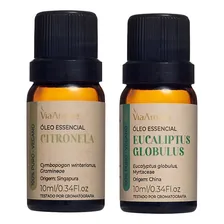 Óleo Essencial De Citronela + Eucaliptus Globulus Via Aroma Foto  mini 1