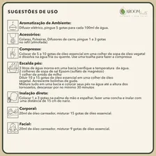 Óleo Essencial de Mirra 100% puro natural 5mL Aroom Foto mini 3