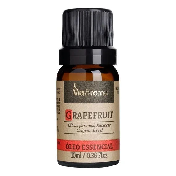 Oleo Essencial Grapefruit 100% Natural 10ml Via Aroma Foto 1