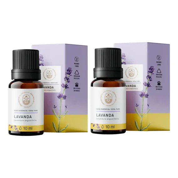 Óleo Essencial Lavanda 10  + Óleo Essencial Lavanda 10 Foto 1