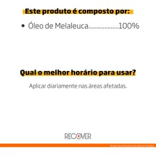 Óleo Essencial Melaleuca 100% Puro Australiano Tea Tree 20ml Foto mini 4