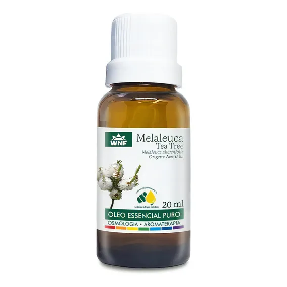 Óleo Essencial Melaleuca 20ml Puro Tea Tree Australiano WNF Foto 1