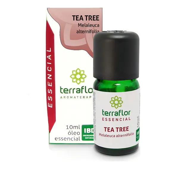 Óleo Essencial Tea Tree Melaleuca 10ml. Terra Flor Foto 1