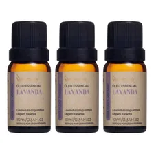 Óleo Essencial Via Aroma 10ml Lavanda - Kit 3un Foto  mini 1
