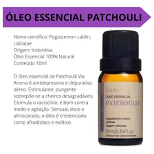 Óleo Essencial Via Aroma 10ml Patchoulli Foto mini 2