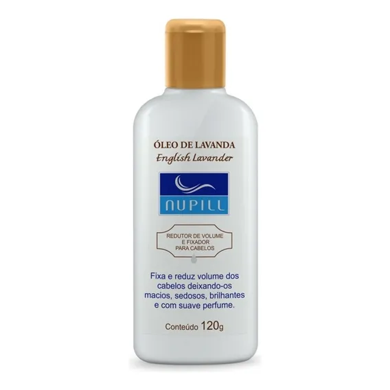 Óleo Finalizador Hidratação Capilar Lavanda Nupill 120ml Foto 1