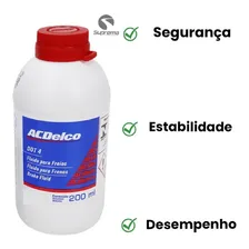 Oleo Fluido Freio Dot 4 Acdelco Onix Celta 2013 2014 2015 Foto mini  2