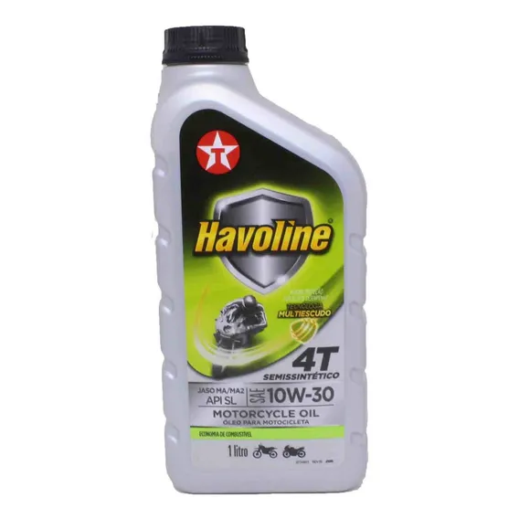 Oleo Havoline Motor 4t Sae 10w30 Semisintetico 1l Foto 1