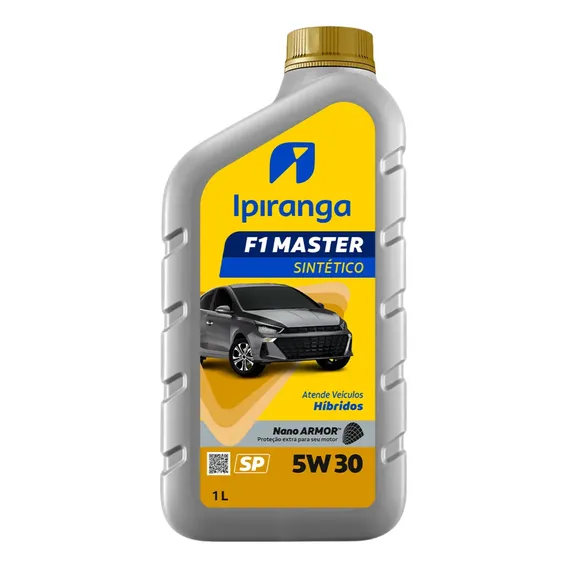 Óleo Ipiranga 5w30 F1 Master Sintético 1Lt Foto 1