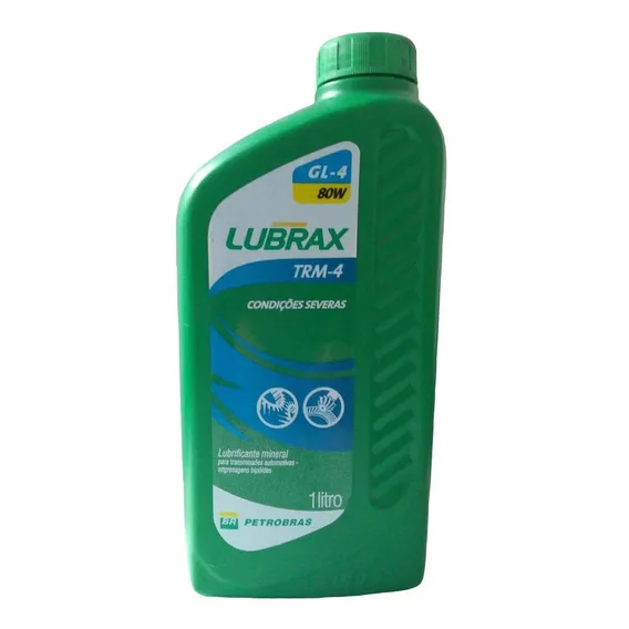 Óleo Lubricante Lubrax Sae 80w Gl-4 Engrenagem Cambio Manual Foto 1