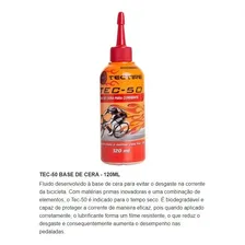 Óleo Lubrificante Bike Tec 50 Base Cera 120ml Tectire Foto mini 3