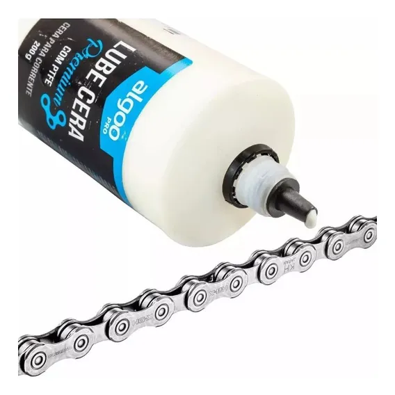 Óleo Lubrificante Cera Corrente Algoo 200ml C/ Ptfe Mtb Bike Promo Foto 1