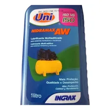 Óleo Lubrificante Compressor Aw 150 1 Litro Hidramax Ingrax Foto mini 3