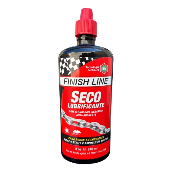 Óleo Lubrificante De Corrente Finish Line Seco Teflon 240ml Foto 1