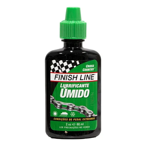 Óleo Lubrificante De Corrente Finish Line Wet Úmido 60ml Foto 1