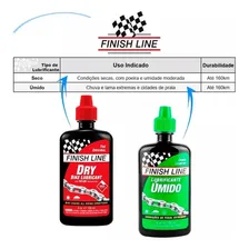 Óleo Lubrificante Finish Line Seco Teflon Dry Bike 120ml Foto mini 4